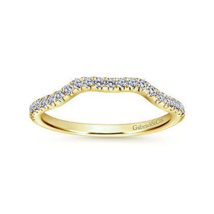 14K Yellow Gold Matching Wedding Band