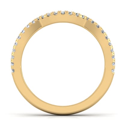 14K Yellow Gold Matching Wedding Band