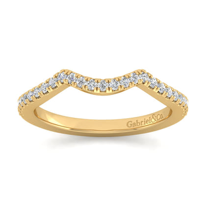 14K Yellow Gold Matching Wedding Band