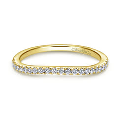 14K Yellow Gold Matching Wedding Band