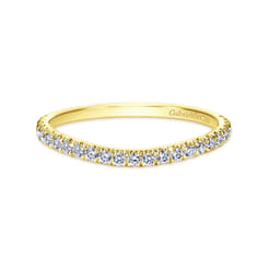 14K Yellow Gold Matching Wedding Band