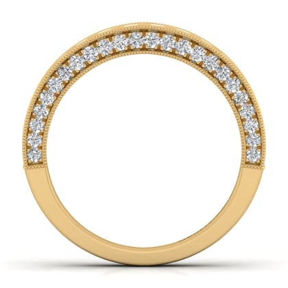 14K Yellow Gold Matching Wedding Band