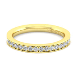 14K Yellow Gold Matching Wedding Band