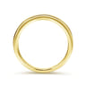 14K Yellow Gold Matching Wedding Band