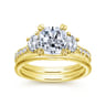 14K Yellow Gold Matching Wedding Band