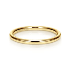 14K Yellow Gold Matching Wedding Band