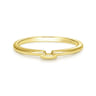 14K Yellow Gold Matching Wedding Band