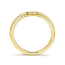 14K Yellow Gold Matching Wedding Band