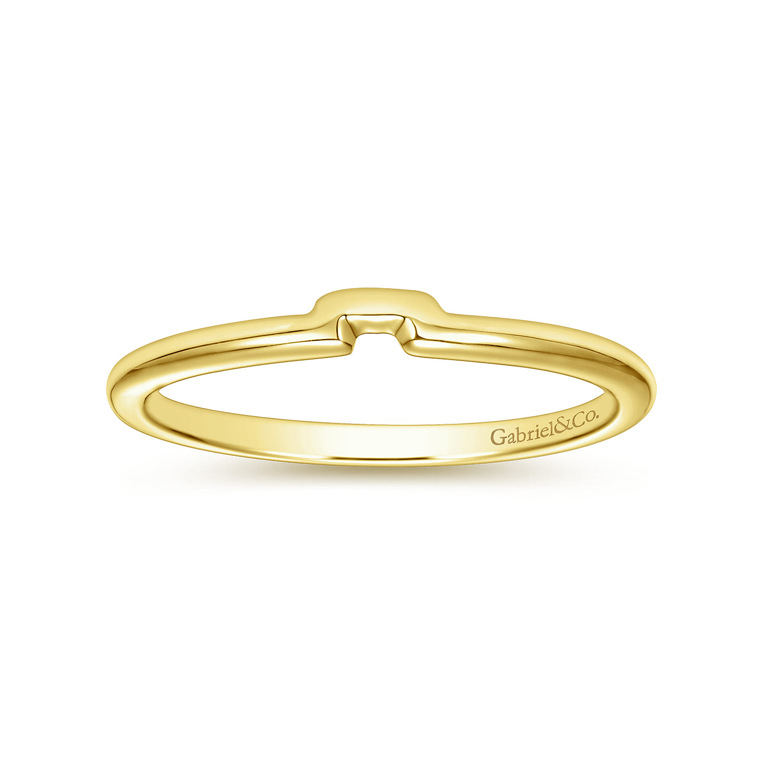 14K Yellow Gold Matching Wedding Band - Shot 5