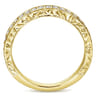 14K Yellow Gold Matching Wedding Band - 0.35 ct