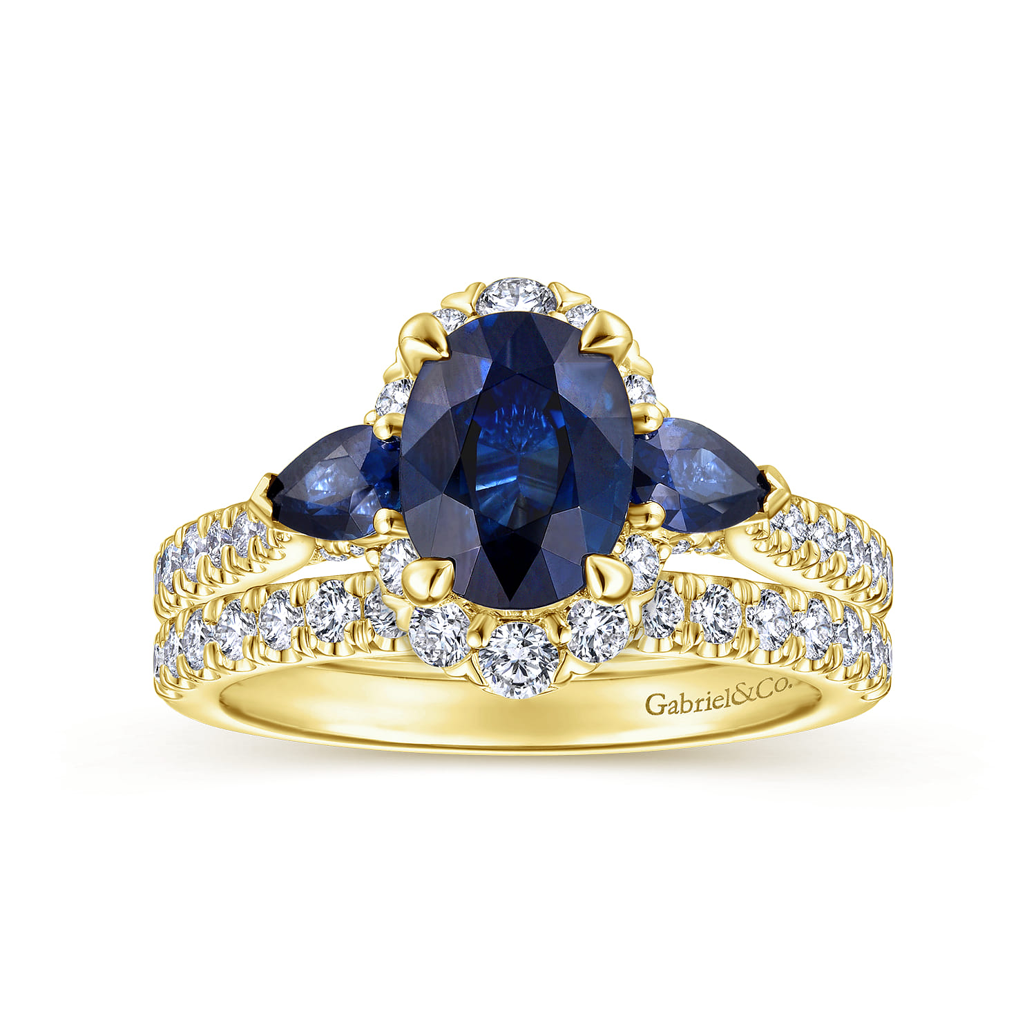 14K Yellow Gold Matching Wedding Band - 0.3 ct - Shot 4