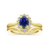 14K Yellow Gold Matching Wedding Band