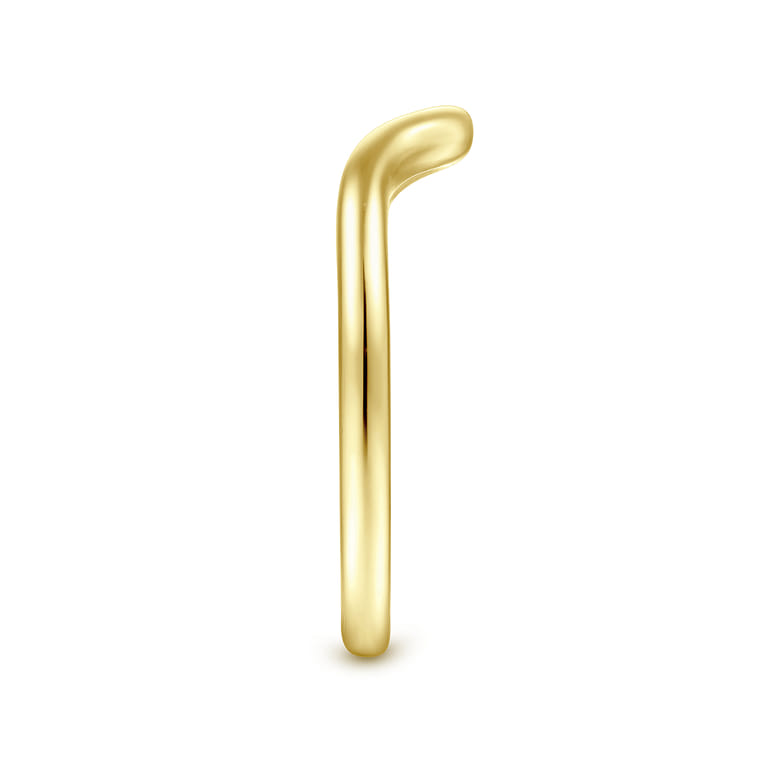 14K Yellow Gold Matching Wedding Band - Shot 5