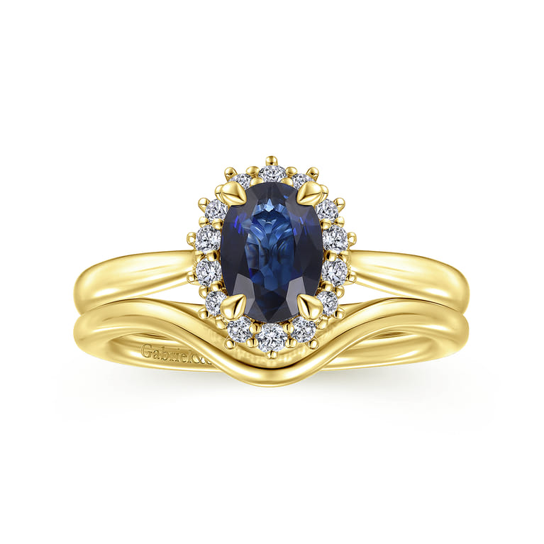 14K Yellow Gold Matching Wedding Band - Shot 4