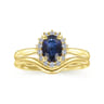 14K Yellow Gold Matching Wedding Band