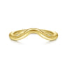 14K Yellow Gold Matching Wedding Band