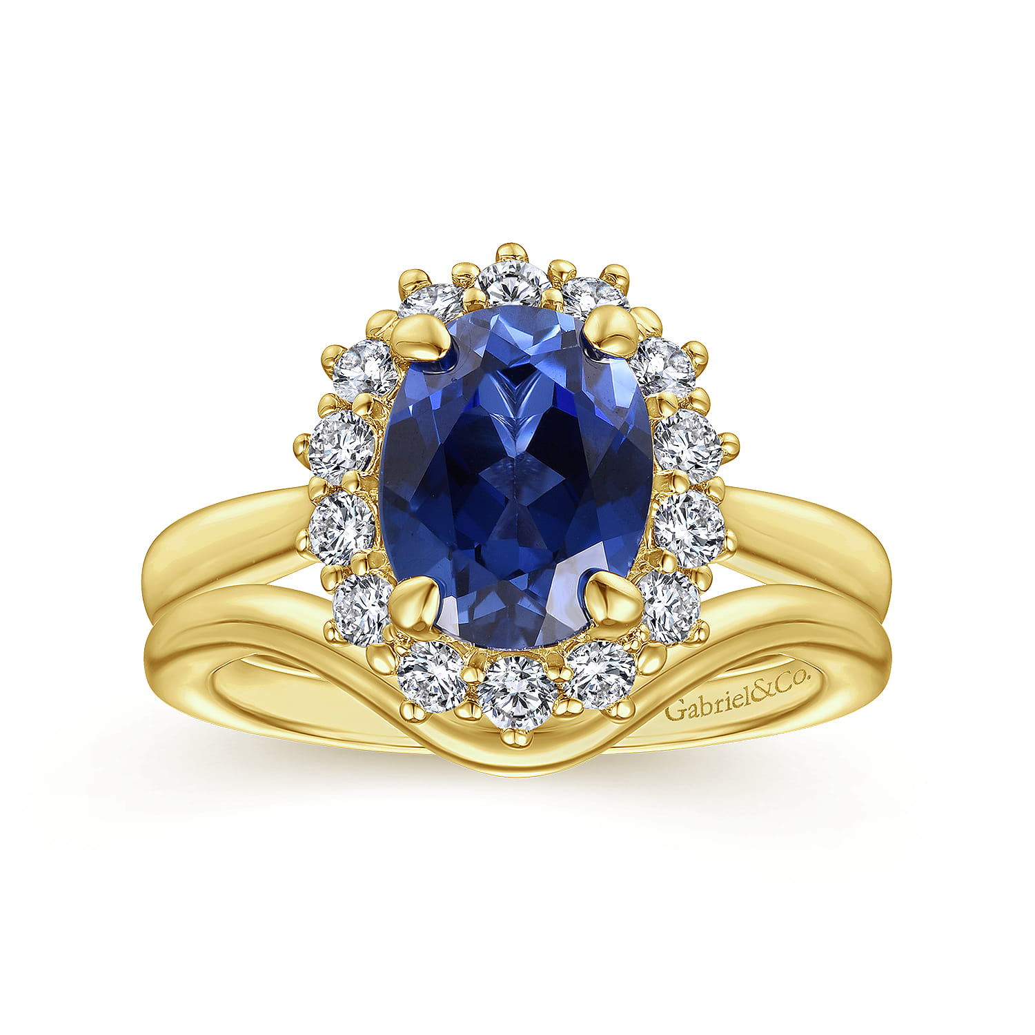 14K Yellow Gold Matching Wedding Band - Shot 4