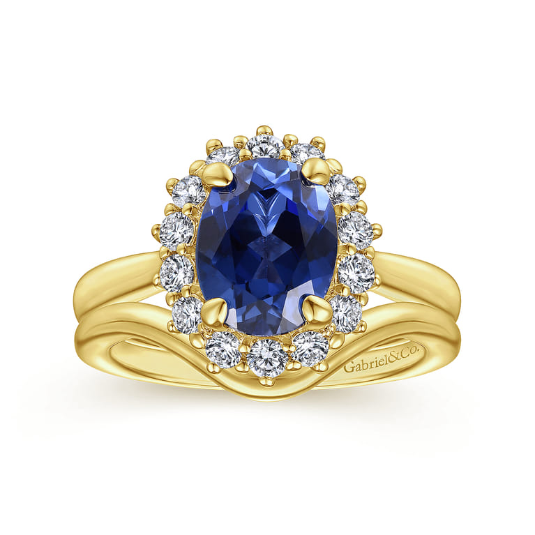 14K Yellow Gold Matching Wedding Band - Shot 4