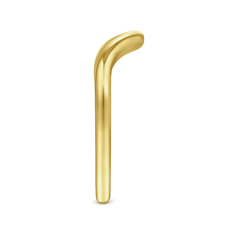 14K Yellow Gold Matching Wedding Band - Shot 5