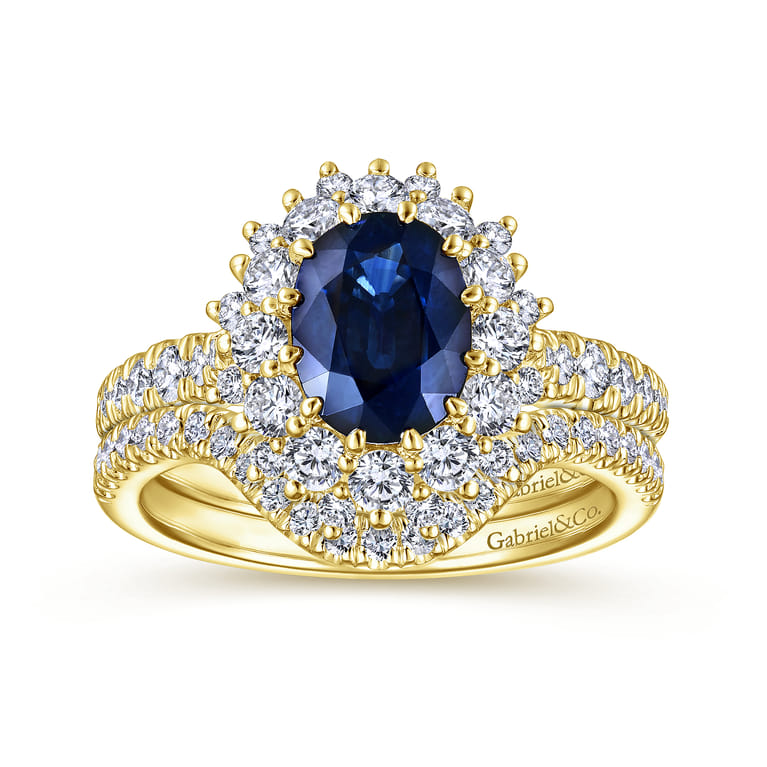 14K Yellow Gold Matching Wedding Band - 0.18 ct - Shot 4