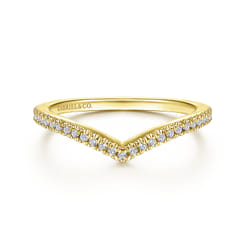 14K Yellow Gold Matching Wedding Band
