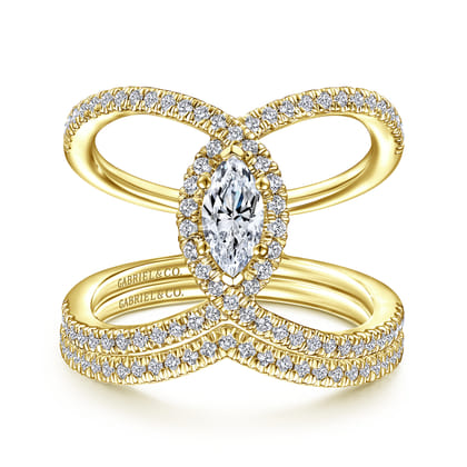 14K Yellow Gold Matching Wedding Band
