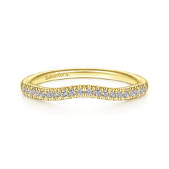 14K Yellow Gold Matching Wedding Band
