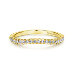 14K Yellow Gold Matching Wedding Band