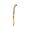 14K Yellow Gold Matching Wedding Band - 0.18 ct