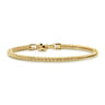 14K Yellow Gold Men's Wheat Chain Bracelet