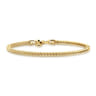 14K Yellow Gold Men's Wheat Chain Bracelet