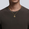 14K Yellow Gold Mini Star of David Pendant