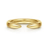 Open Ring Wedding Ring in 14k Yellow Gold with   at Gabriel & Co.