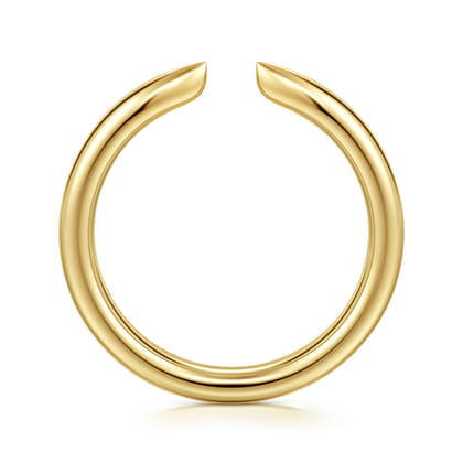 14K Yellow Gold Open Anniversary Band