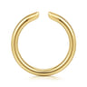 Open Ring Wedding Ring in 14k Yellow Gold with   at Gabriel & Co.