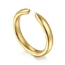 Open Ring Wedding Ring in 14k Yellow Gold with   at Gabriel & Co.