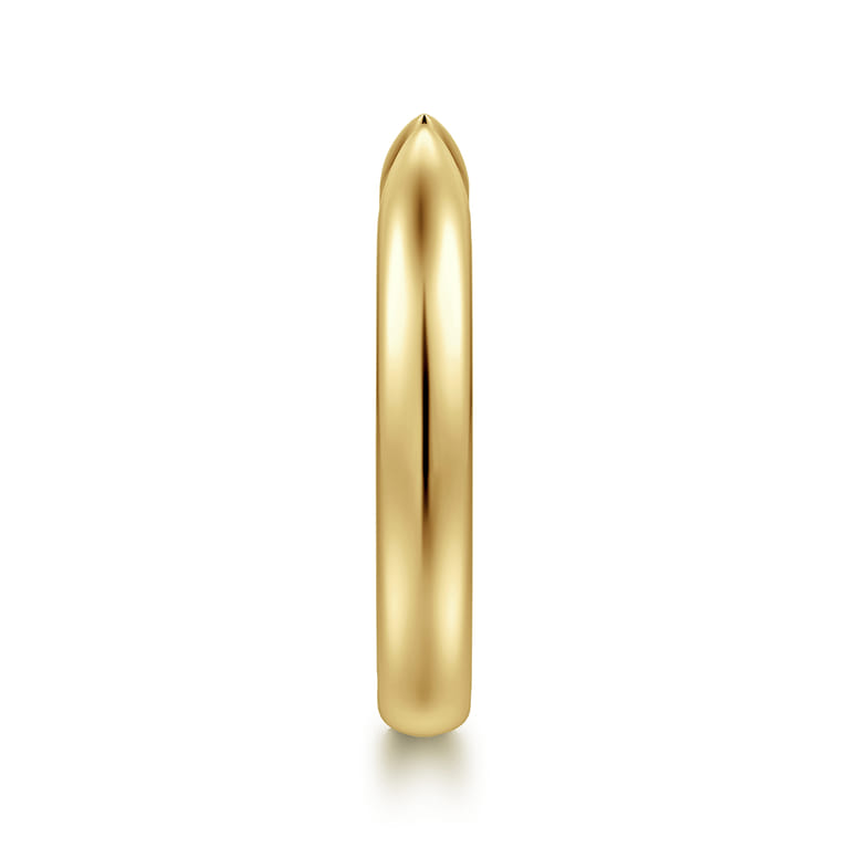 Open Ring Wedding Ring in 14k Yellow Gold with   at Gabriel & Co. - Shot 4