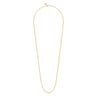 14K Yellow Gold Oval Link Chain Necklace