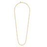 14K Yellow Gold Oval Link Chain Necklace