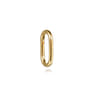 14K Yellow Gold Oval Lock