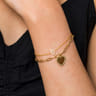 14K Yellow Gold Paperclip Chain Bracelet-Bujukan
