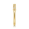 Straight Wedding Ring in 14k Yellow Gold with  Natural Diamond at Gabriel & Co.