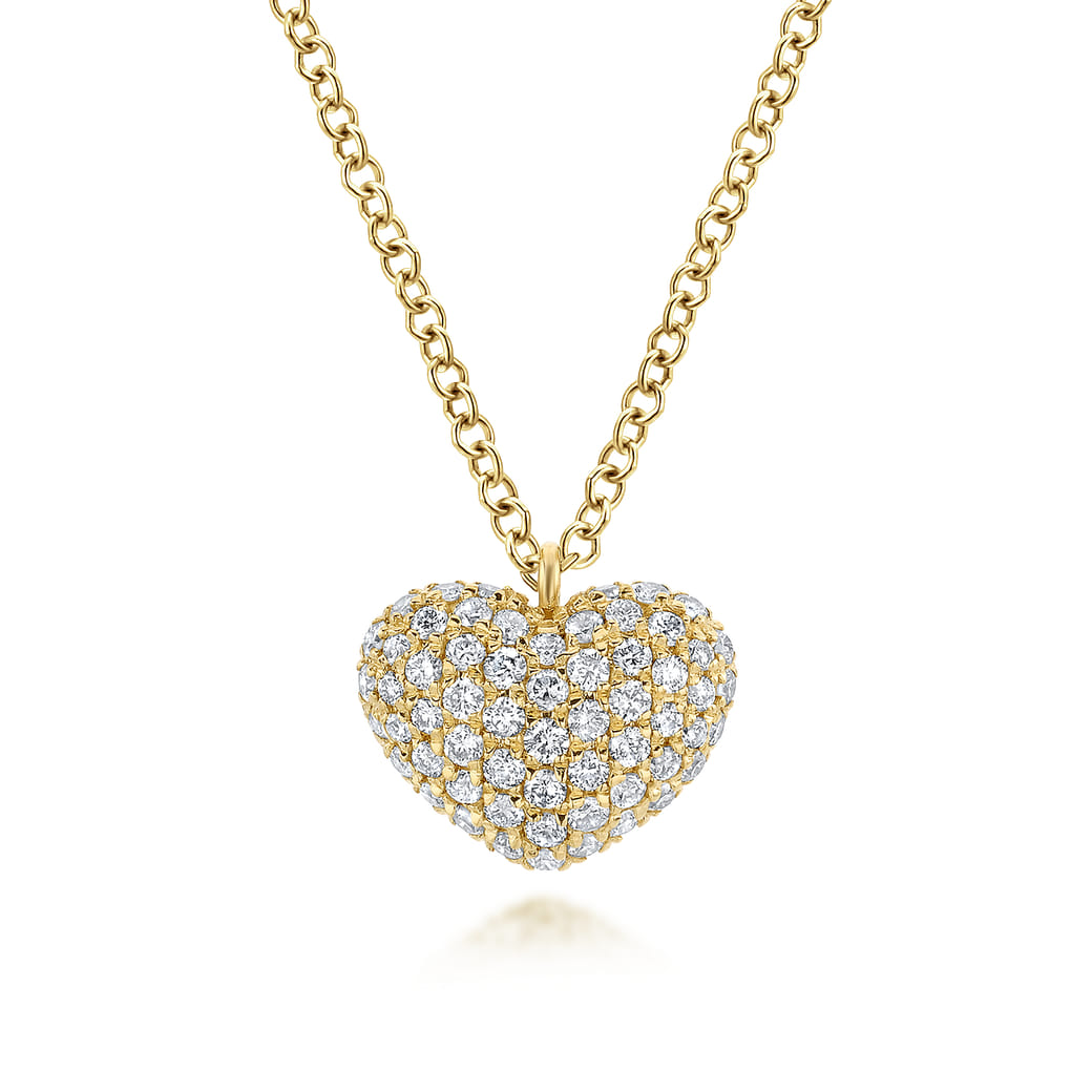 14k Yellow Gold Pendant Lusso SKU: NK5562Y45JJ Gabriel