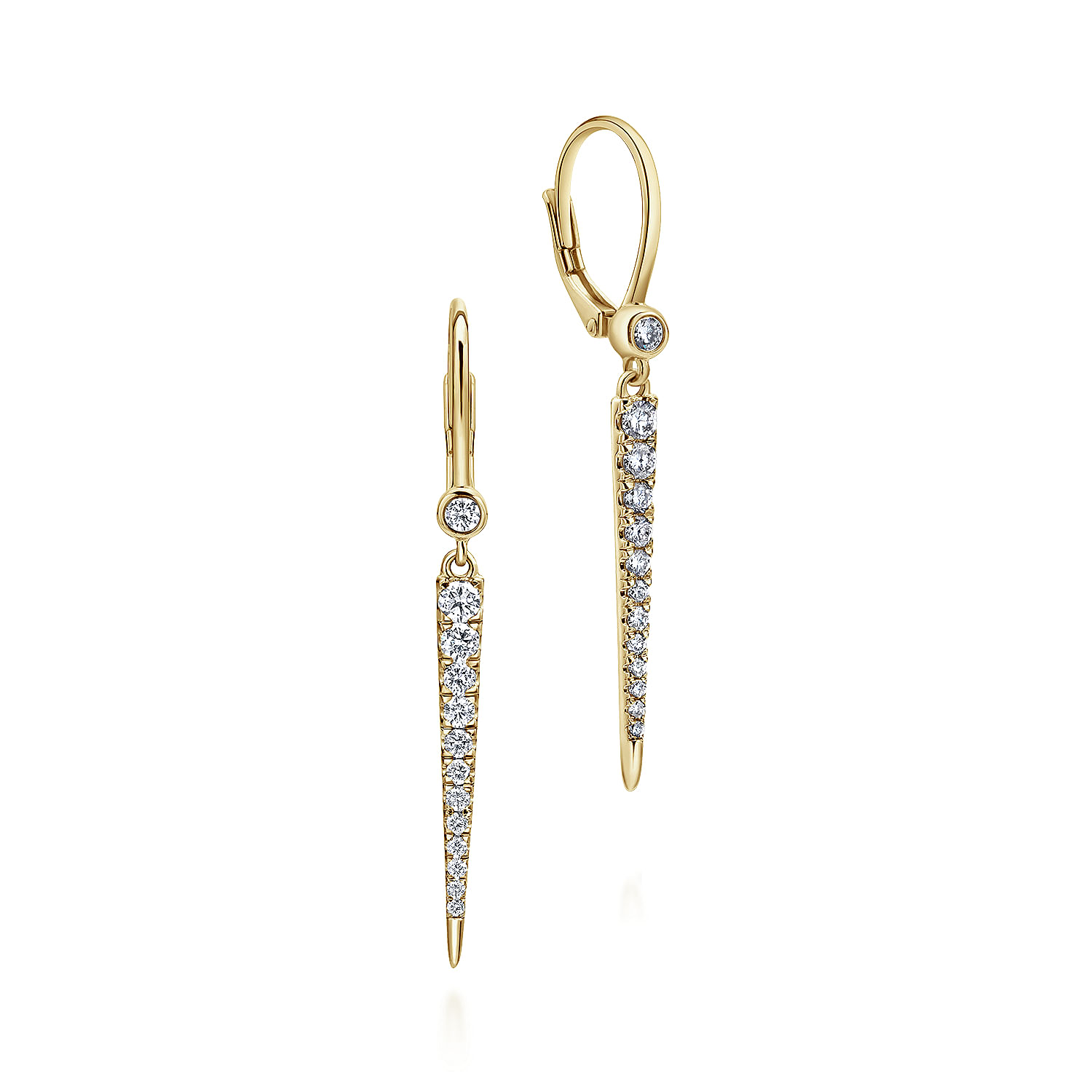 14k yellow gold earrings outlet g24