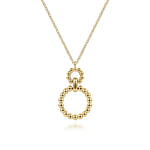 14K-Yellow-Gold--Pendant-Necklace-with-Bujukan-Bead-Circles1