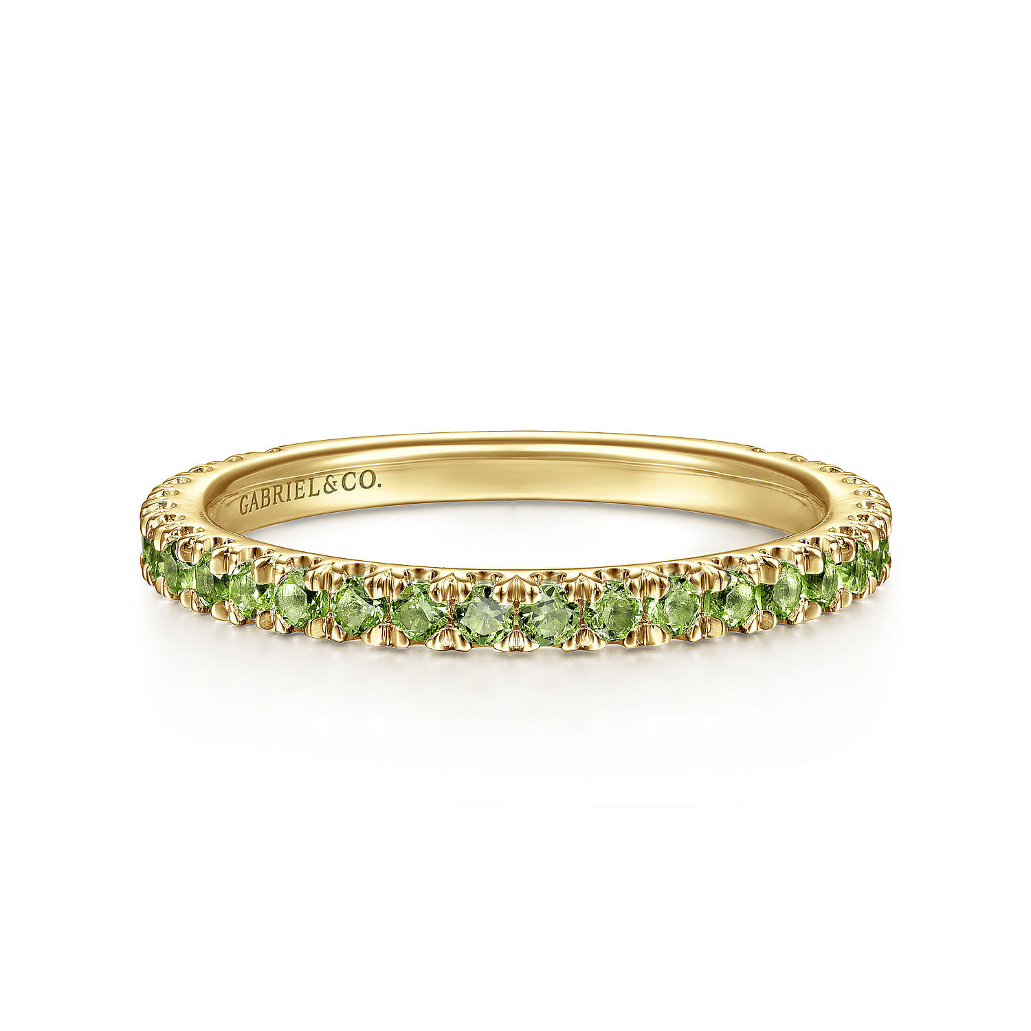 Shop Peridot Rings | August Birthstone Rings | Gabriel & Co.