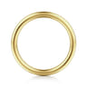 14K Yellow Gold Plain 1.7mm Wedding Band