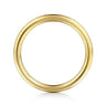 14K Yellow Gold Plain 1.7mm Wedding Band