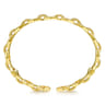 14K Yellow Gold Plain Bangle