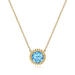 14K-Yellow-Gold-Round-Blue-Topaz-Pendant-Necklace-with-Bujukan-Bead-Halo1